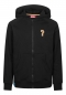 Preview: Zip Hoodie Question Mark - black